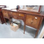 A good quality mahogany sideboard.