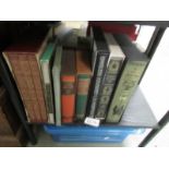 10 Folio books, some sealed on England and travel.