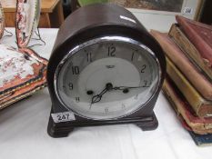 A vintage Smith's Enfield clock.