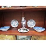 6 items of china including oriental.