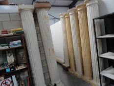 A quantity of tall columns.