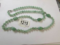 An old jade necklace.