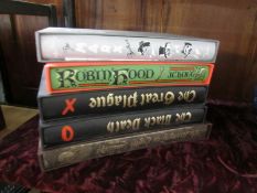 A quantity of Folio books including Robin Hood, The Marx Brothers etc.