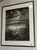 A framed and glazed Edinburgh photograph signed Alfred G Buckham (Alfred Buckham)