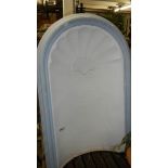 A plaster wall arch.