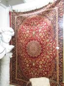 A Bokhara carpet, 280 x 200 cm.