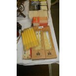 A quantity of candles and wax bars.