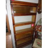 A 5 tier Globe Wernick book case.