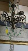 A small chandelier for restoration.