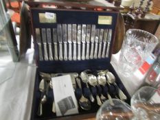A Viner's canteen of cutlery for 18 place settings.