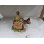 A Beswick figure 'Susie, Jamaica' on donkey (donkey has small chip on one ear).