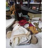 A quantity of vintage dolls and bears etc.