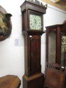 An 8 day long cased clock, Winstanley, Holywell.