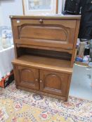 A good quality oak cabinet.