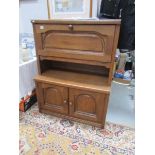 A good quality oak cabinet.