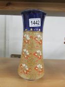 A Royal Doulton stoneware vase.