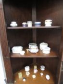 Approximately 20 various pill boxes and trinket boxes.