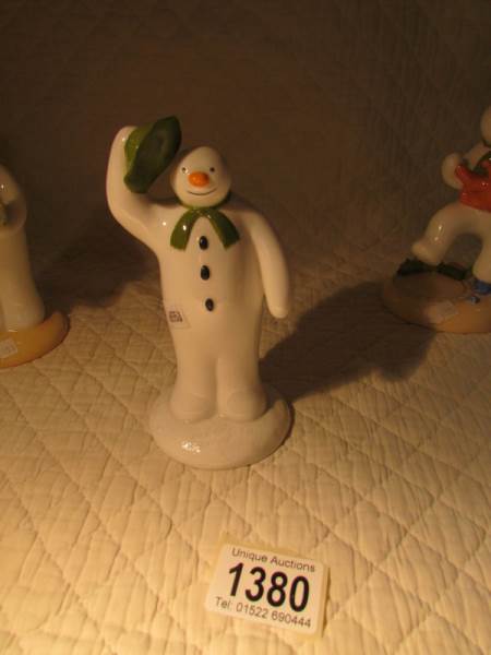 6 Coalport 'The Snowman' series figures. - Image 3 of 7