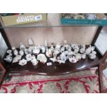 Approximately 45 pieces of crested china.