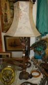 A table centre lamp.