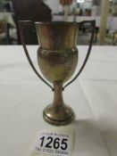 A silver trophy H.M Birmingham, Wilmot Manufacturing Co., 1927 and inscribed RMS Laconia.