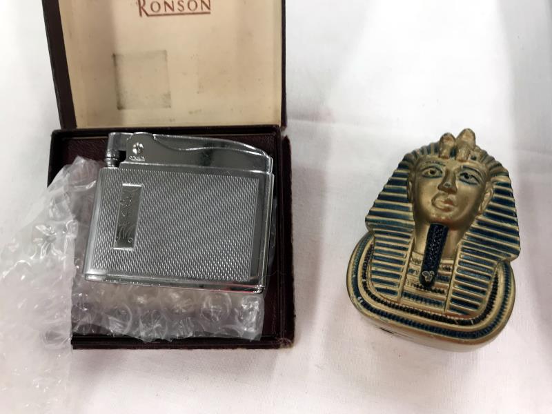 A mixed lot of cigarette lighters including 'Winston' cigarette advertising lighter. - Image 2 of 8