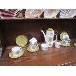 A retro coffee set.