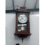 An ornate wall clock