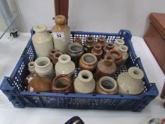 23 old stoneware pots and jugs etc.