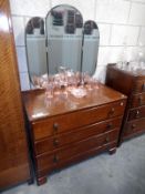 A vintage dressing table