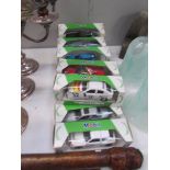 A quantity of Corgi Mobil boxed model toy vehicles.