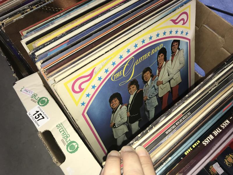 2 boxes of albums and 12" singles. - Image 3 of 10