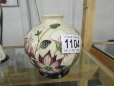 A Moorcroft 'Brambles' vase.