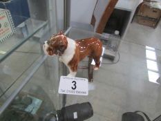 A Beswick bulldog.