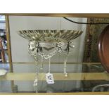 An Elkington silver plate table centre piece.