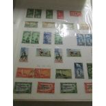 A collection of stamps from Germany and Leichenstein including 2 albums, mounted sheets etc.