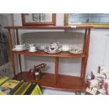 An Ercol display unit/trolley.