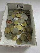 A large quantity of UK and world coinage etc.