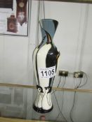 A Moorcroft 'penguin' vase.