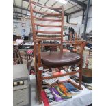 A rocking chair,