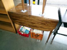 A drop leaf table