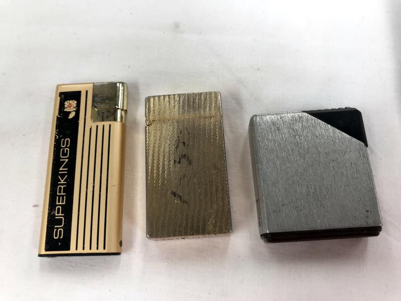 A mixed lot of cigarette lighters including 'Winston' cigarette advertising lighter. - Image 3 of 8