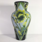 A Moorcroft vase.