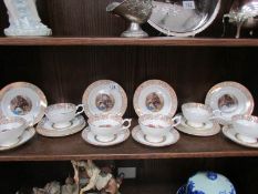 An 18 piece 'Cries of London' tea set etc.