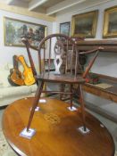 An old elbow chair,