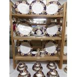 A 26 piece Royal Albert Heirloom pattern tea set.