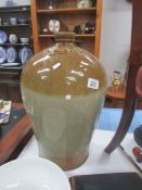 A large stoneware flagon for Gunson & Son, Wainfleet.