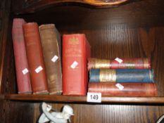 7 volumes including 'Works of Flavius Josephus' 1886, 'Lower Wharfedale History,