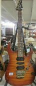 An Ibanez 6 string RG series electric guitar in excellent condition.