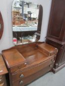 An old dressing table.